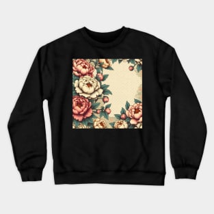 Peonies Crewneck Sweatshirt